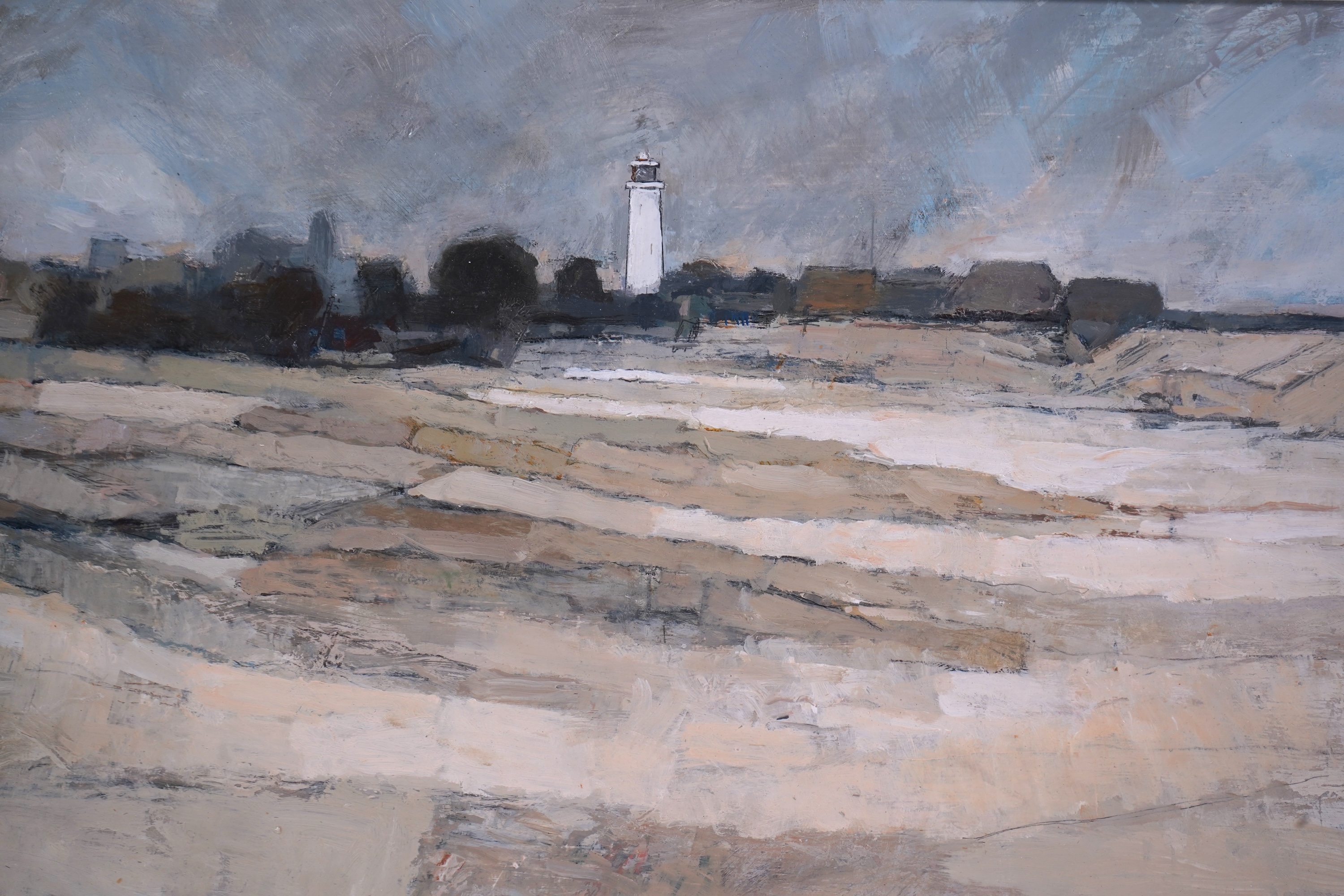 John Armstrong, b. 1937, 'Southwold Lighthouse, Suffolk'